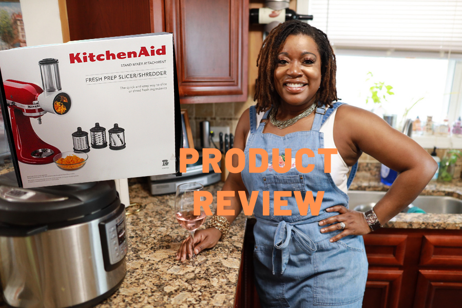 Product Review  KitchenAid Slicer/Shredder Attachment - Windy City Peach