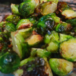 A recipe for air fryer brussel sprouts