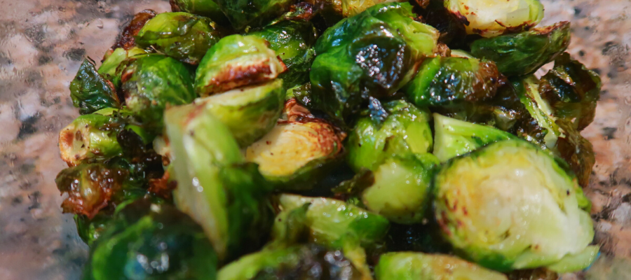 A recipe for air fryer brussel sprouts