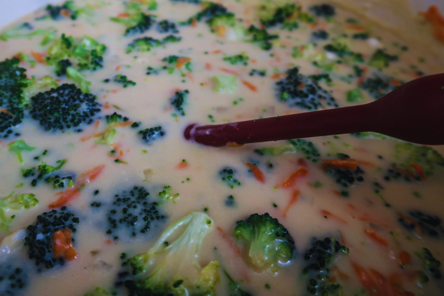 Mixed Broccoli Cheddar Soup 